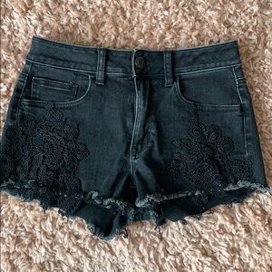American eagle jean shorts